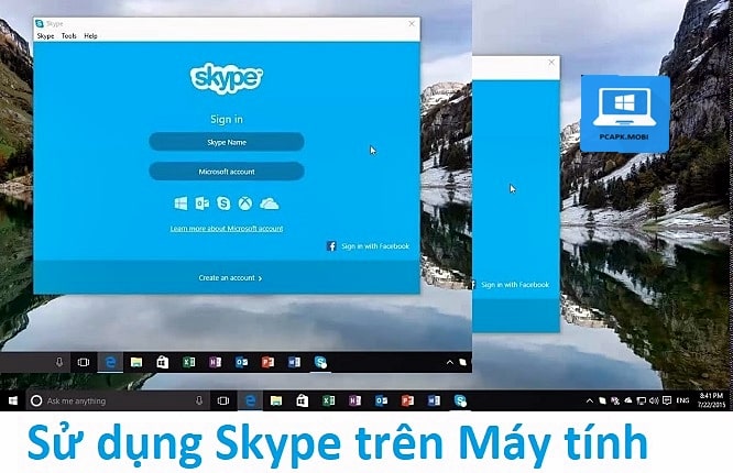 Skype trên PC