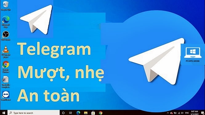 telegram cho may tinh windows pc 6