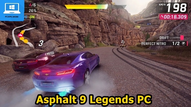 asphalt 9 legends pc size