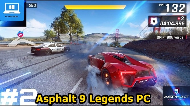 asphalt 9: legends pc requirements