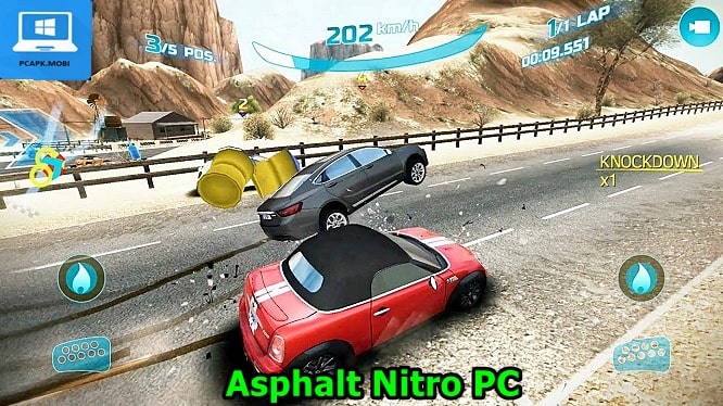 asphalt nitro on pc windows 3