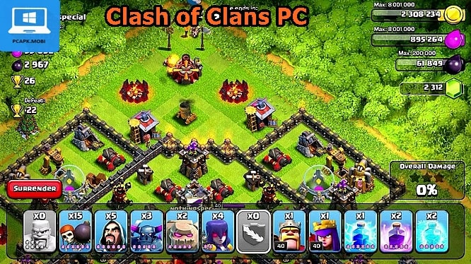Clash of Clans on PC