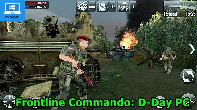 frontline commando d day on pc laptop for windows 1