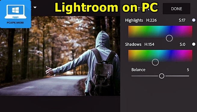 Adobe Lightroom on PC