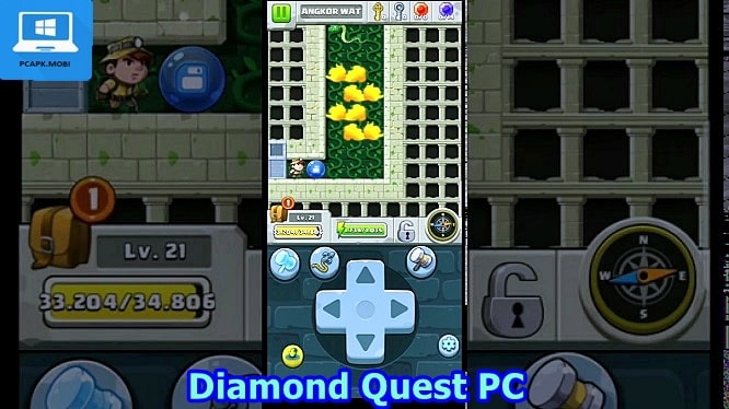 diamond quest on pc laptop windows 1