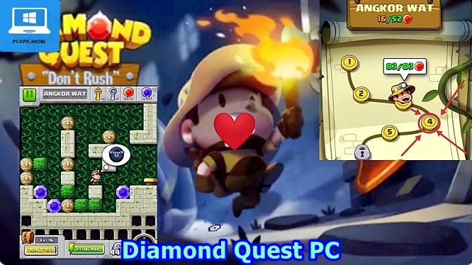 diamond quest on pc laptop windows 2