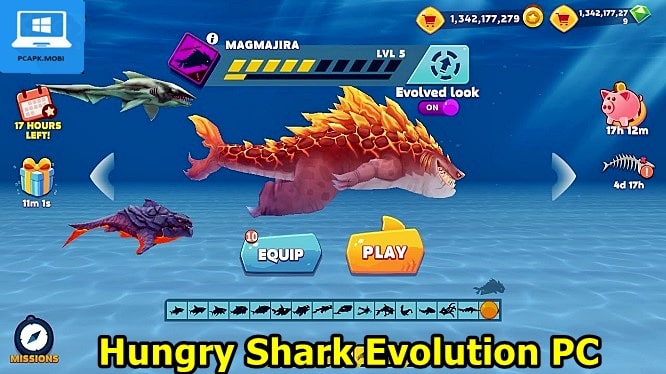 Hungry Shark Evolution on PC