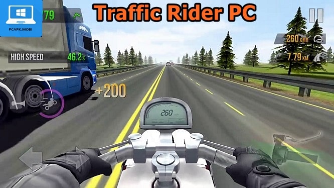 download traffic rider on pc
