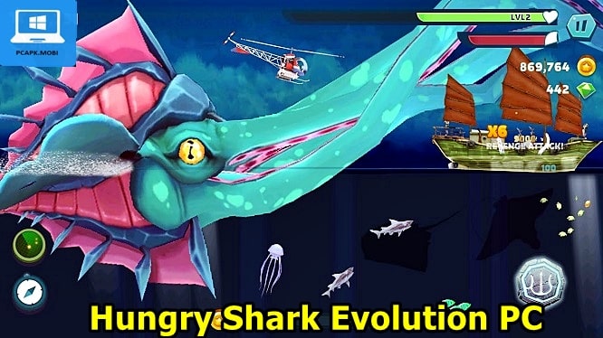 hungry shark evolution on pc laptop for windows 1