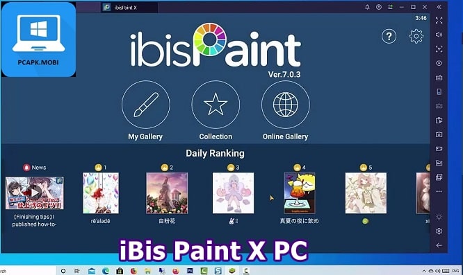 ibis paint x windows