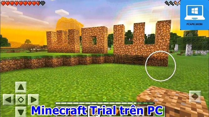 Minecraft Trial trên PC