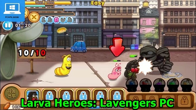 Larva Heroes: Lavengers on PC