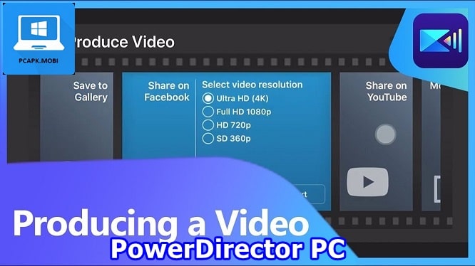PowerDirector on PC