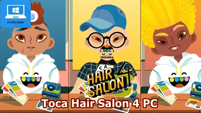 toca hair salon 4 on pc laptop for windows 1