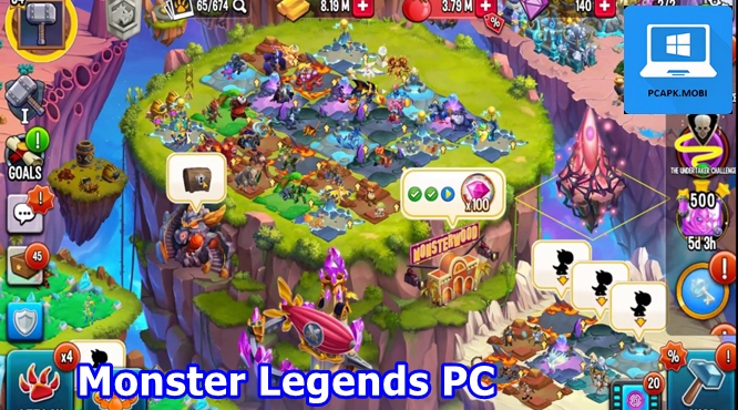 download monster legends on pc