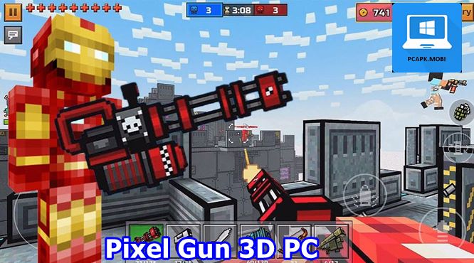 pixel gun 3d pc keyboard