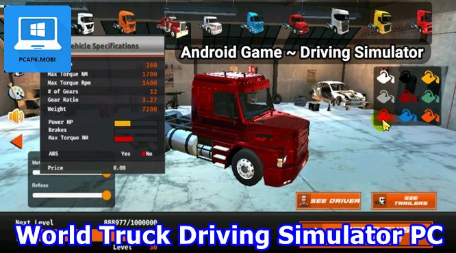 World Truck Driving Simulator on PC