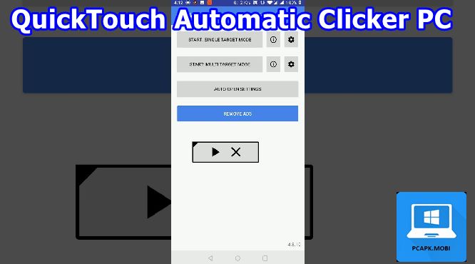 download quicktouch automatic clicker on pc laptop for windows 14