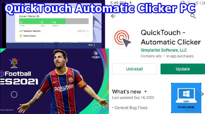 QuickTouch Automatic Clicker on PC