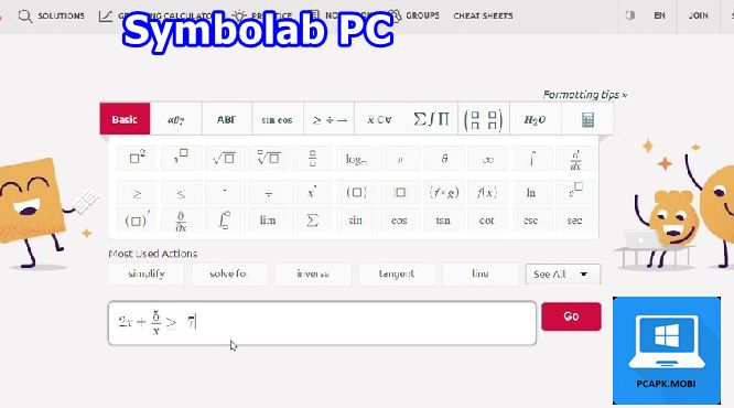 pcapk-symbolab-on-pc