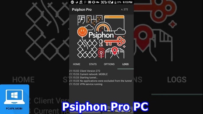 Psiphon Pro on PC
